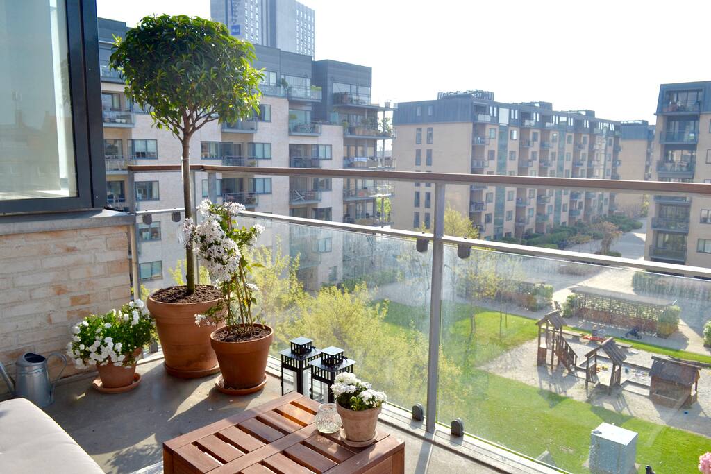 Balcony.