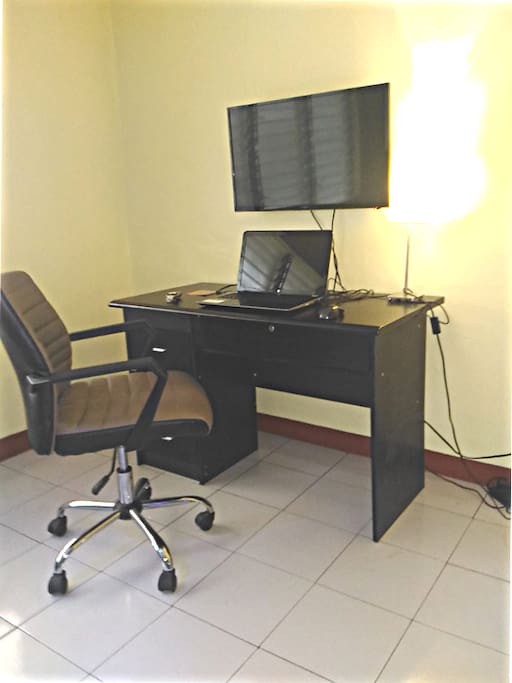 Desk area