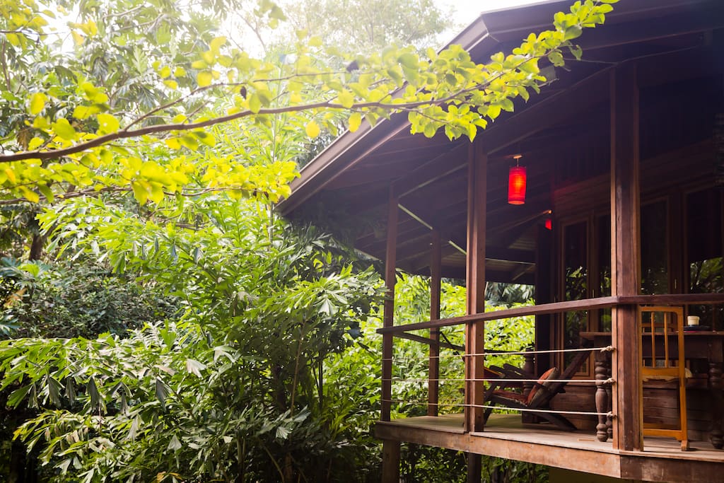 waterlily cottage veranda