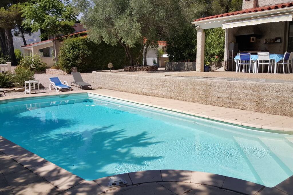 Vue piscine