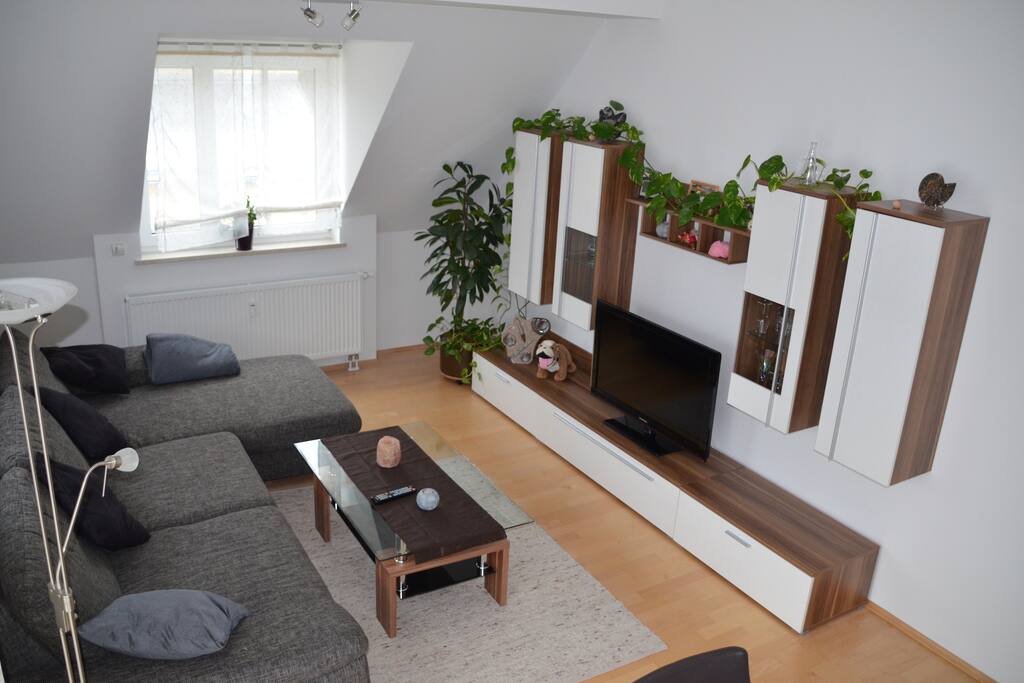 Flachbildfernseher mit Satellitenempfang