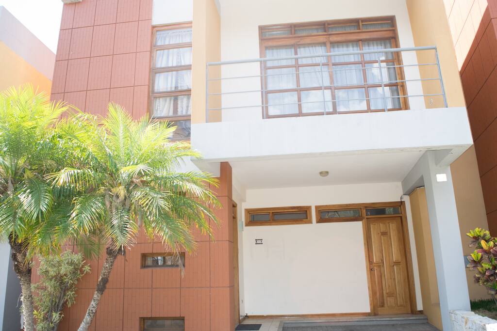 front of the house/condo unit