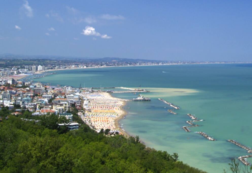 vista da Gabicce Monte
