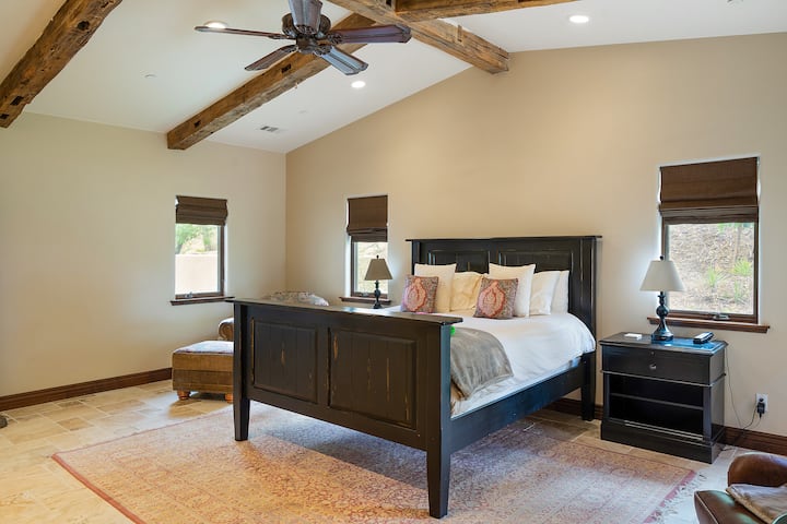 Master suite, downstairs