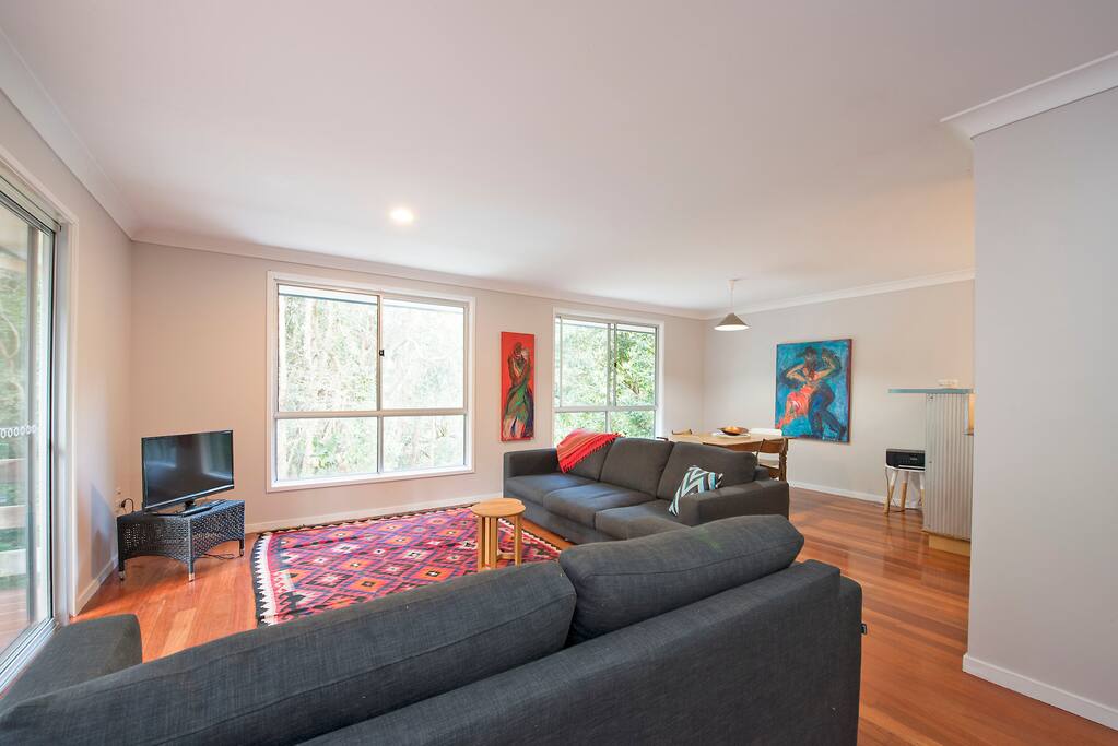 The communal living area