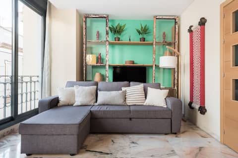Top Airbnb: Soho Lounge - Modern & Boutique, Central Apartment in Santa Cruz