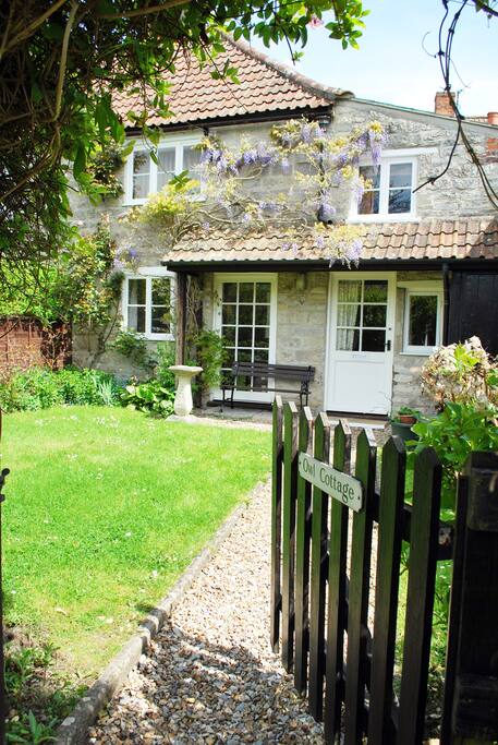 Owl Cottage with front garden