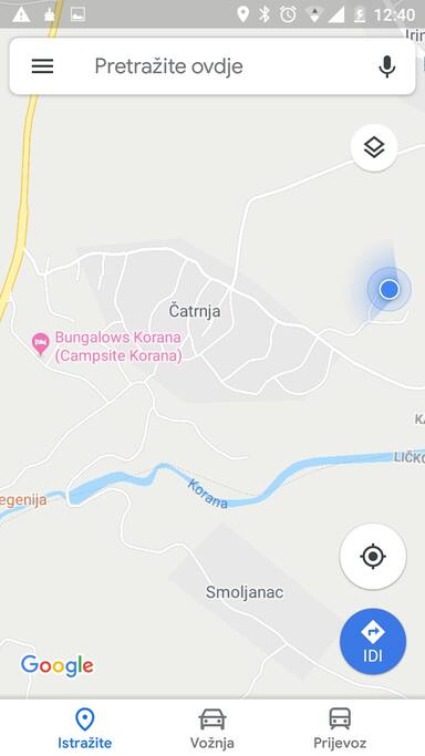 Blue circle :Farm Stay Ranch