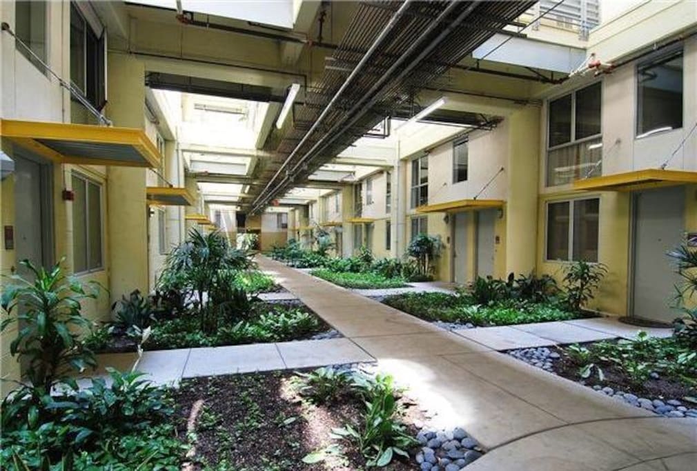 Common area hallways