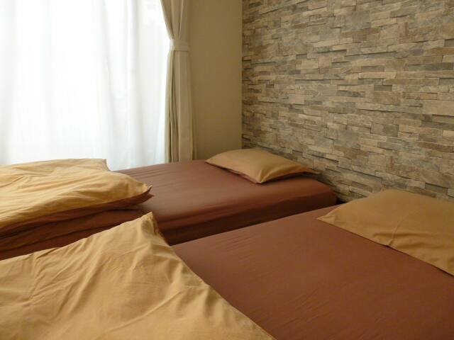 My apartment is comfortable Located a 4-minute wal