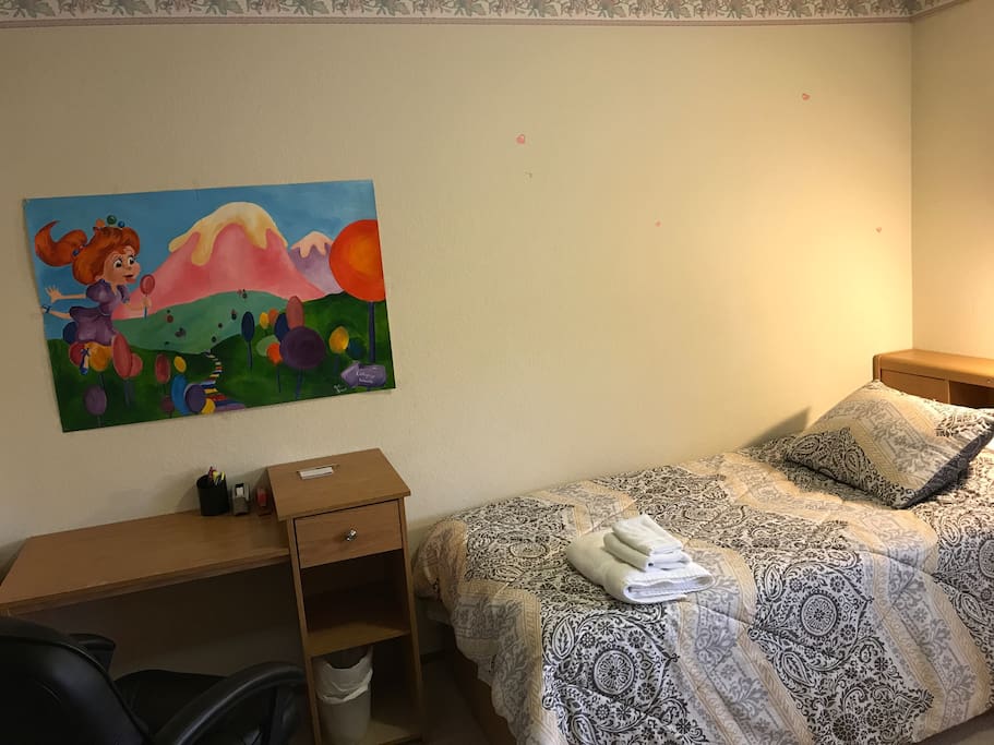 Computer desk and chairs in you own bedroom