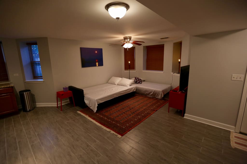 Living Room Set Up For Sleeping
