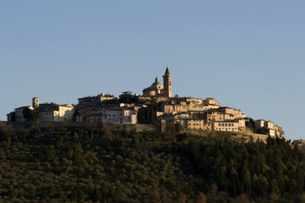 Vista di Trevi