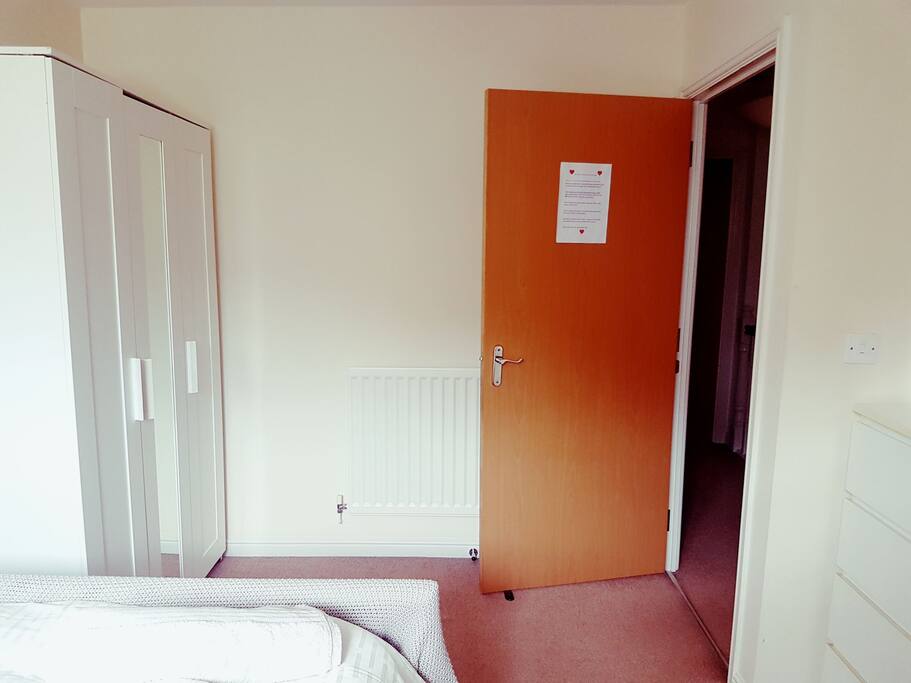 The other side of the bedroom