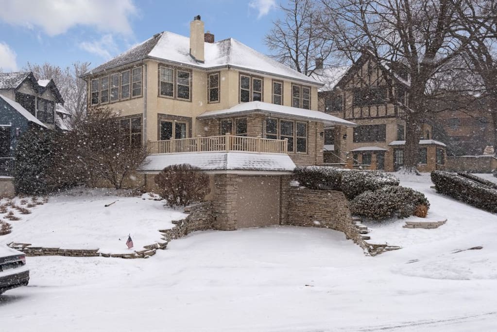 Ample driveway and street parking available