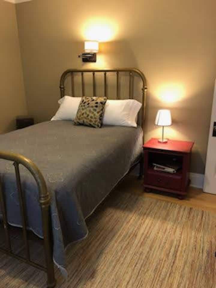 full size bed in 2nd bedroom