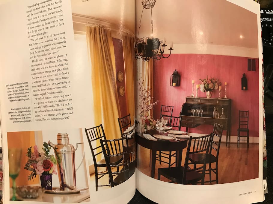 Featured in Romantic Homes Magazine