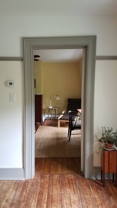 View from hallway.