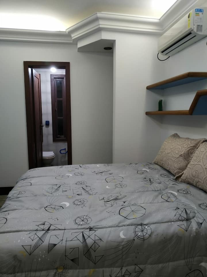 Chumba cha 3 cha kulala - Ghorofa ya 1 ya Chumba cha Ndani. Kitanda 1 cha watu wawili