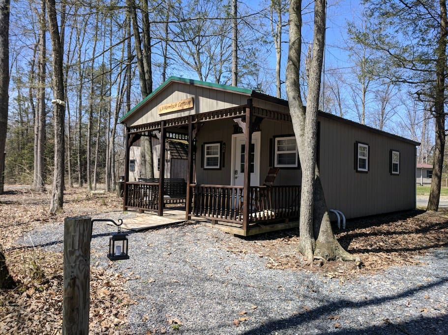 Hemlock Cottage Tiny houses for Rent in Mifflinburg, Pennsylvania