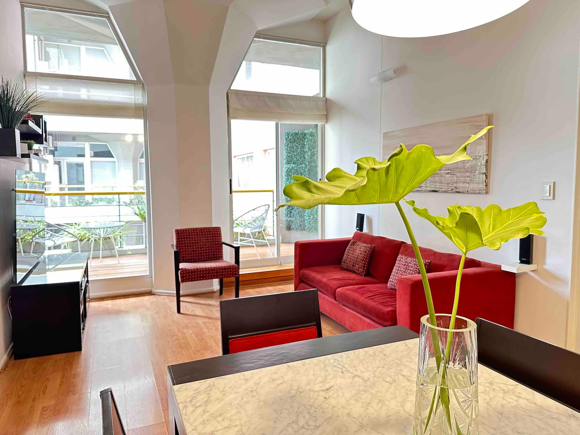 Luxury condo with amenities