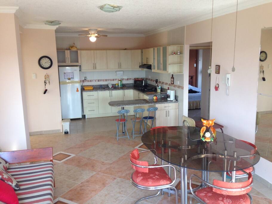 Nice common area in the 6th. floor