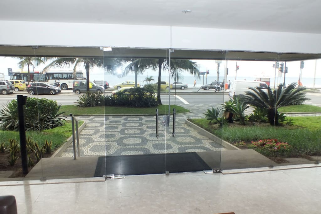 Entrance of the building.