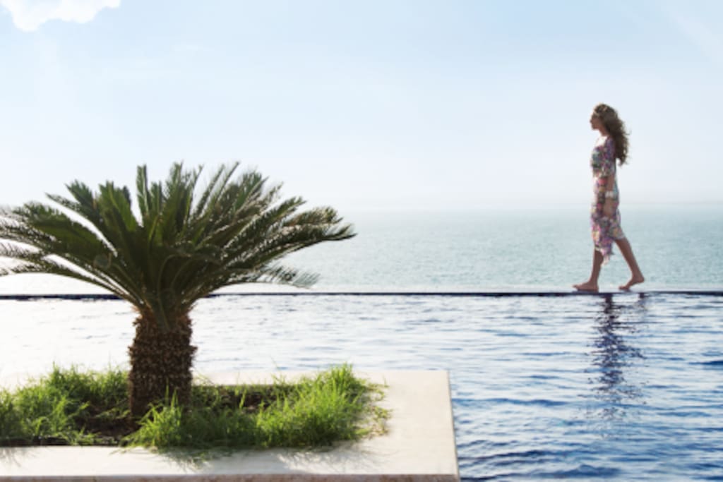One of the three pools available
