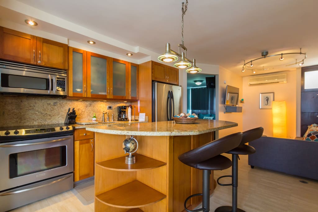 Fully equipped kitchen