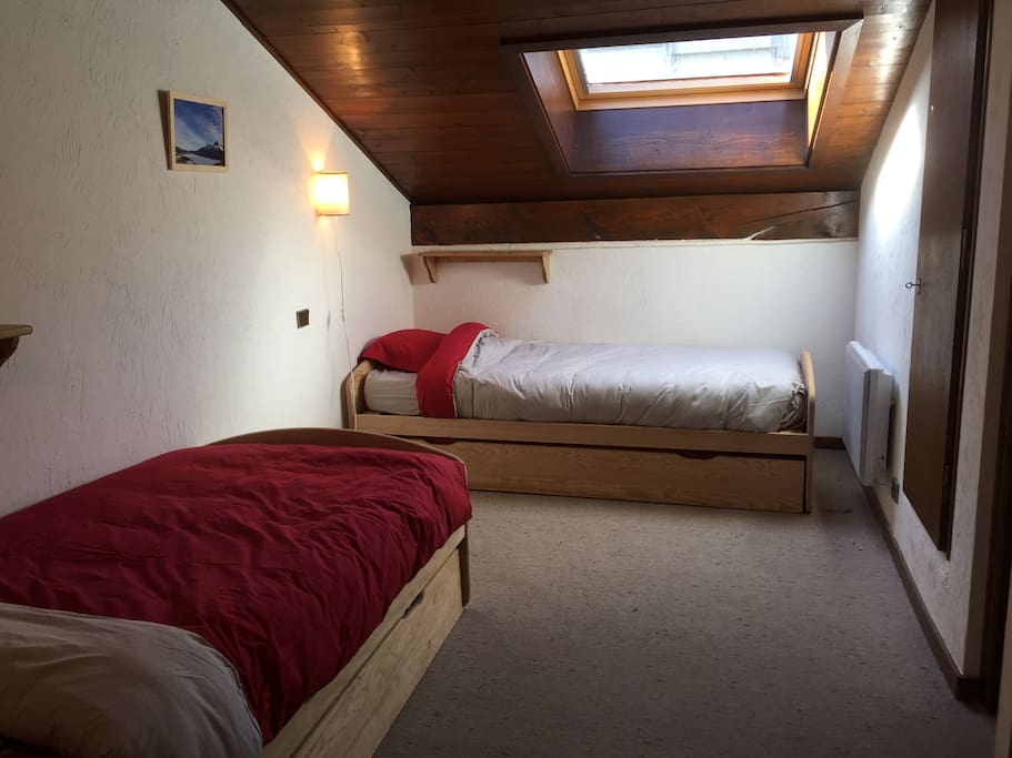 Chambre à l'étage