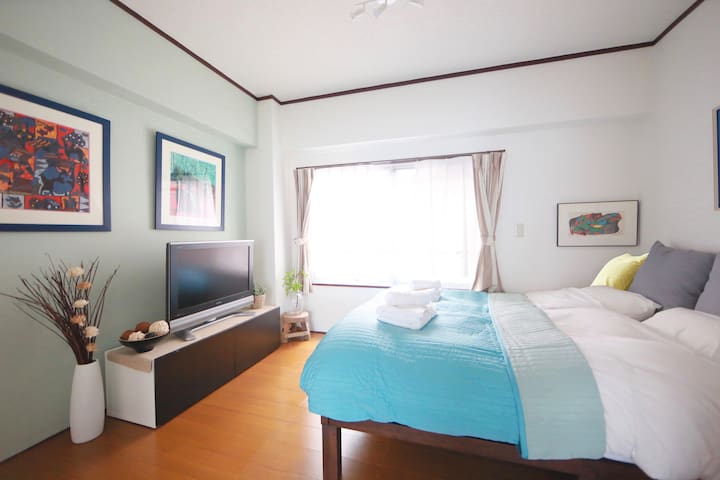 6min Kobe Sta! Free use of bicycle, Pocket wi-fi !