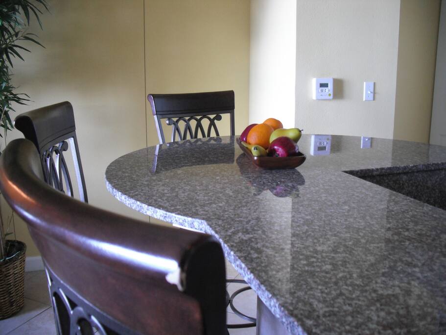 High Chair in Kitchen