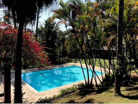 Granja Viana House with Swimming Pool and Tennis Court