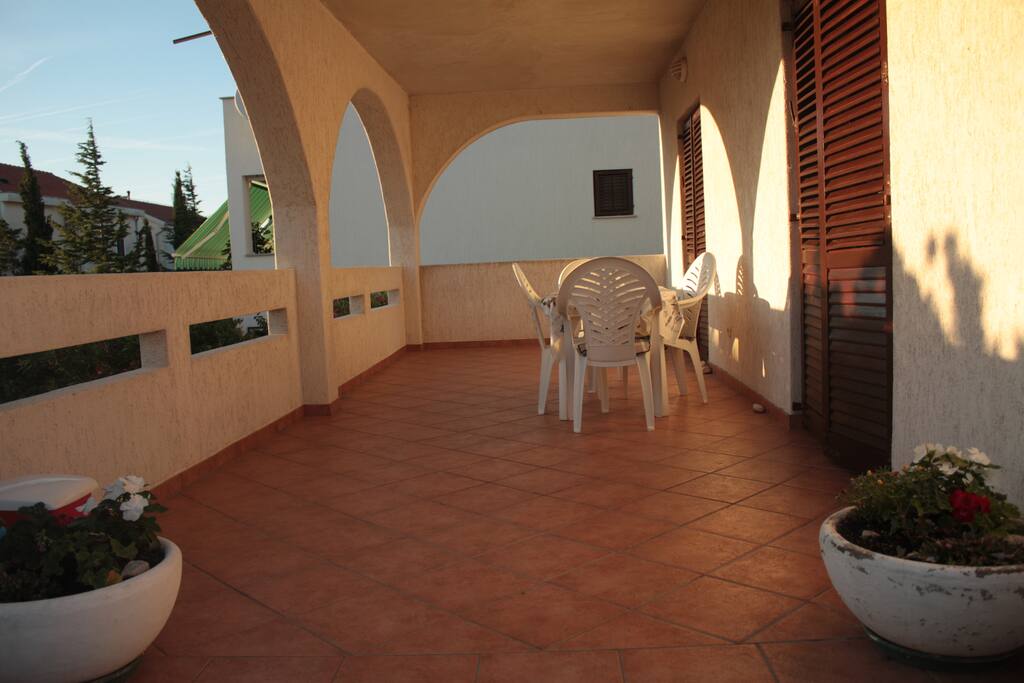 Private terrace