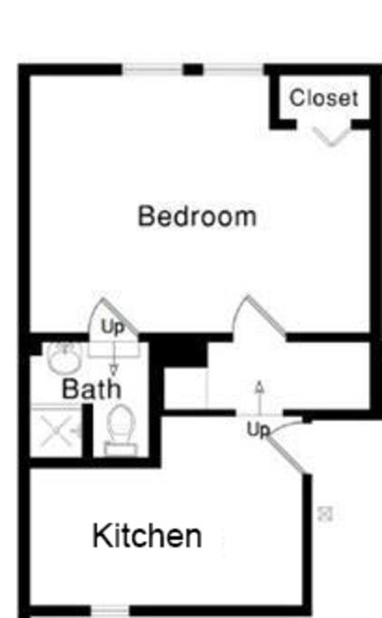 Plan, view from above
(I am sorry - no backyard/desk access)