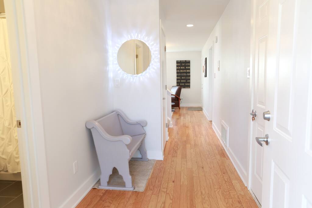 Entry hall, first floor, welcome