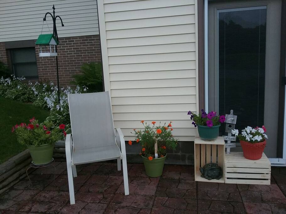 Relax on the patio....