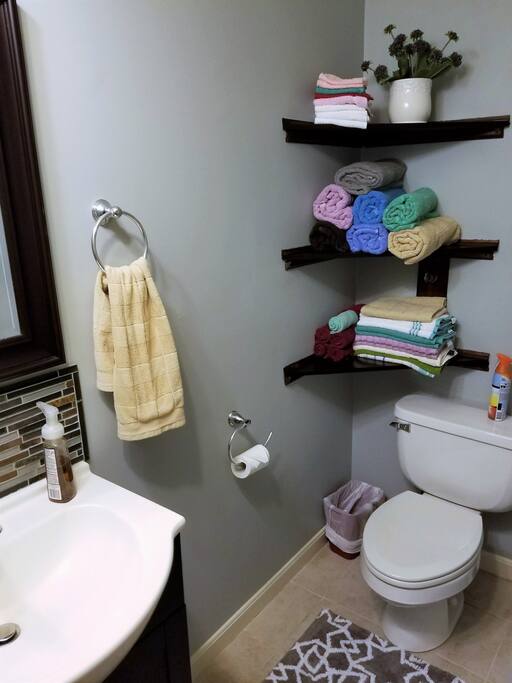 Bathroom with shower