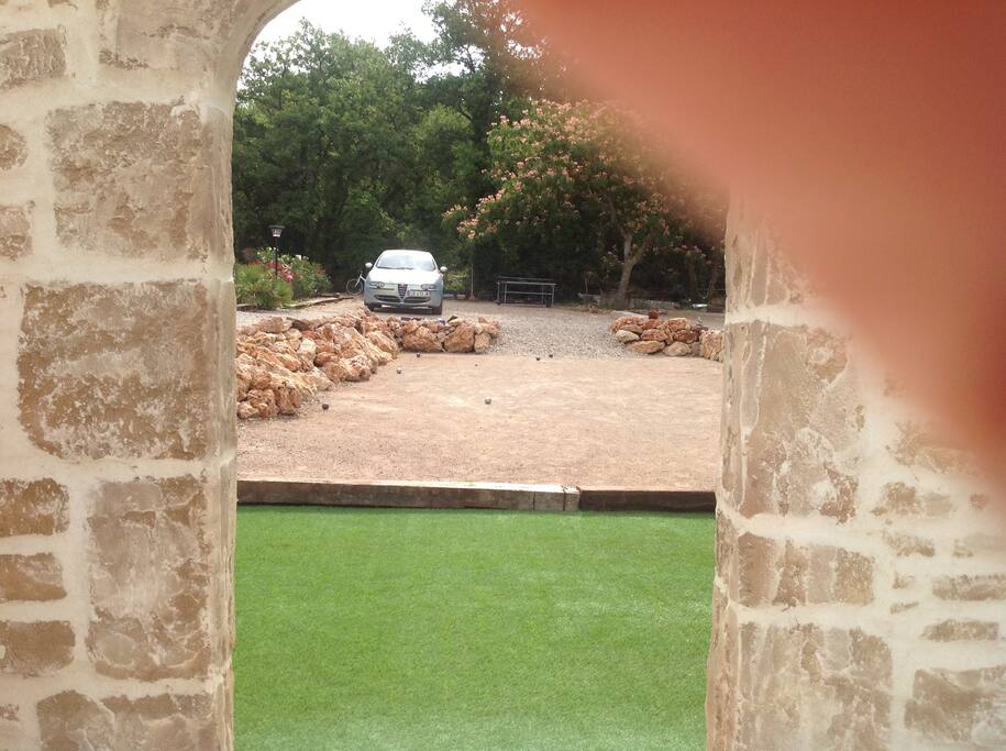 Terrain de pétanque