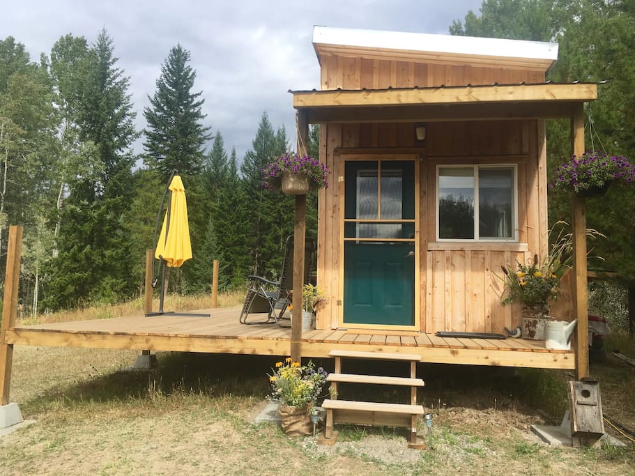 Late summer tiny home living