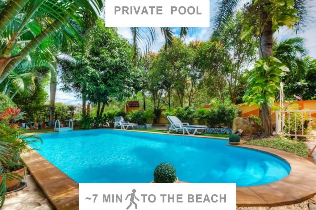 Private pool just for you