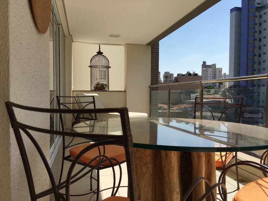 Sacada do apartamento
