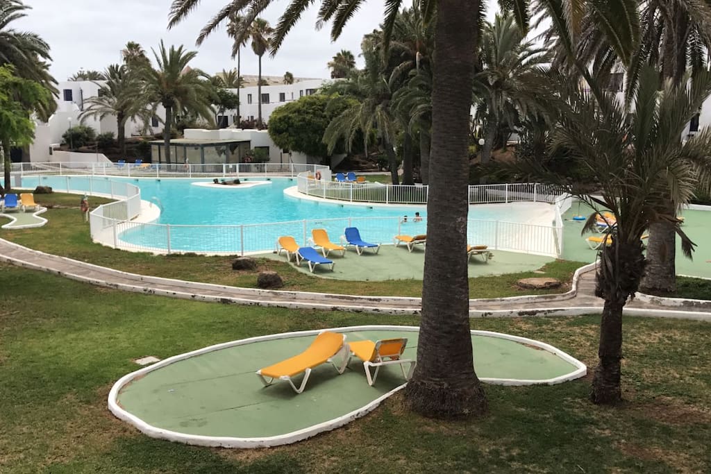 Swimming pool view