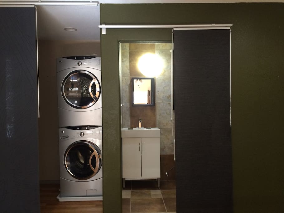 Modern HE Washer and Dryer for your use