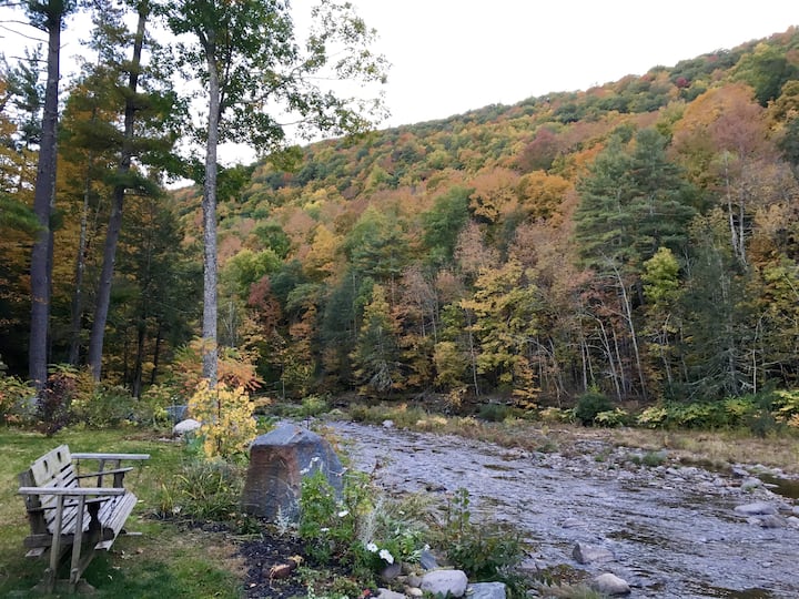 Sanctuary by the Stream Houses for Rent in Phoenicia, New York, United States Airbnb