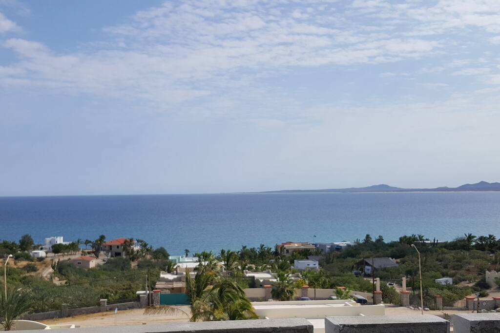 View from the balcony