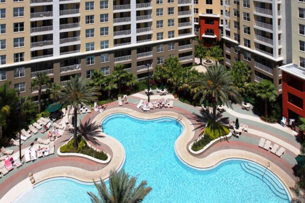VISTA AÉREA DA PISCINA