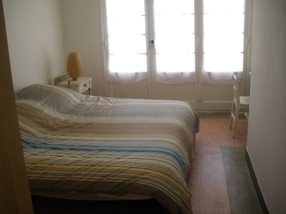 chambre donnant sur la plage