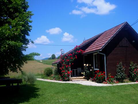 Wooden house Nela near Plitvice lakes