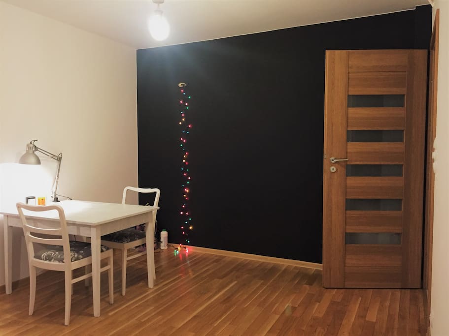 Room with a table